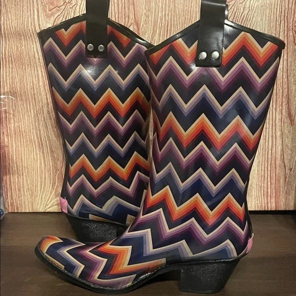 New Blazin Roxx Women's Rain boots - Picture 5 of 8
